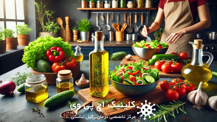 تصویر از فواید روغن زیتون